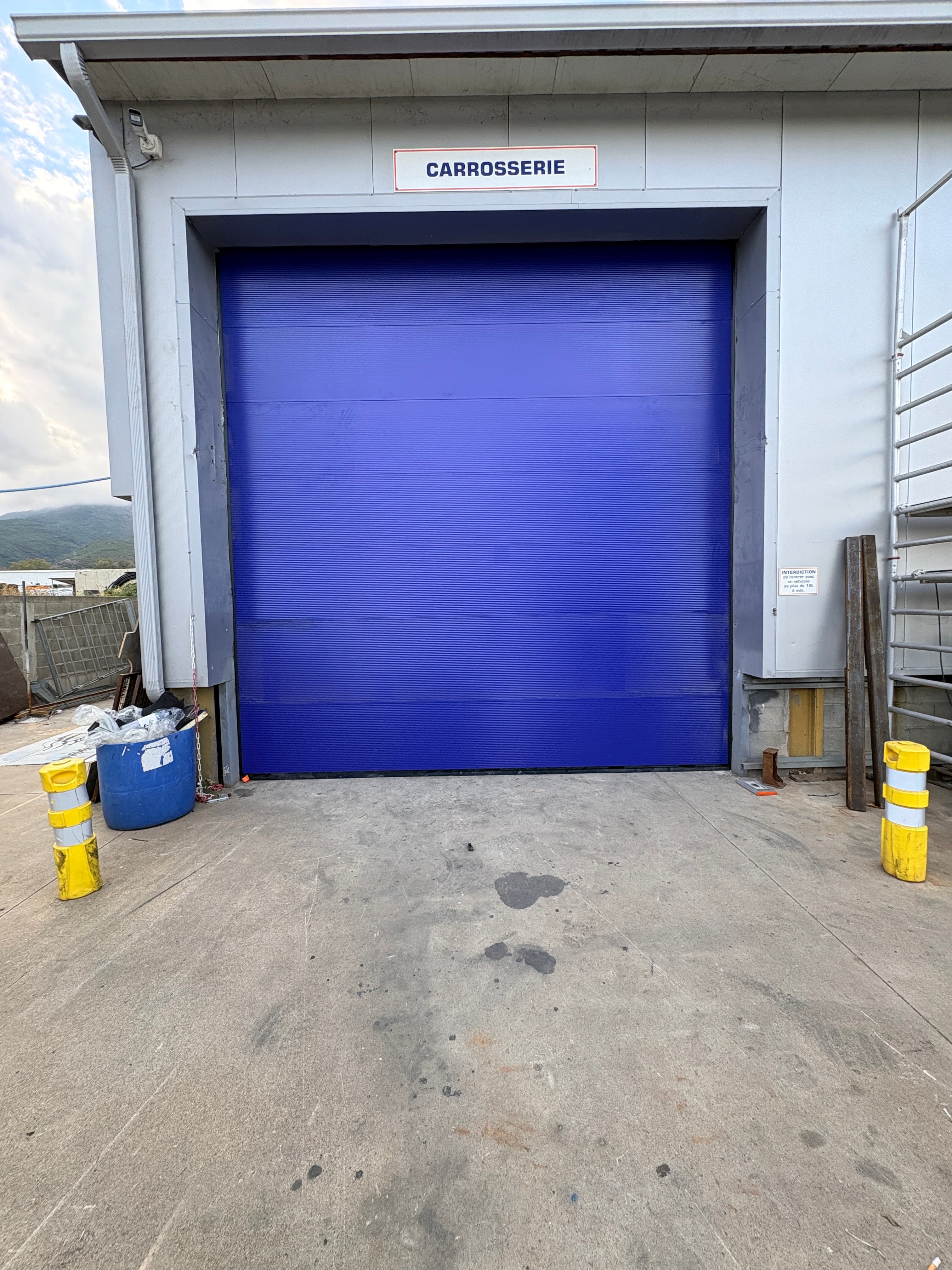 Porte sectionnelle industrielle